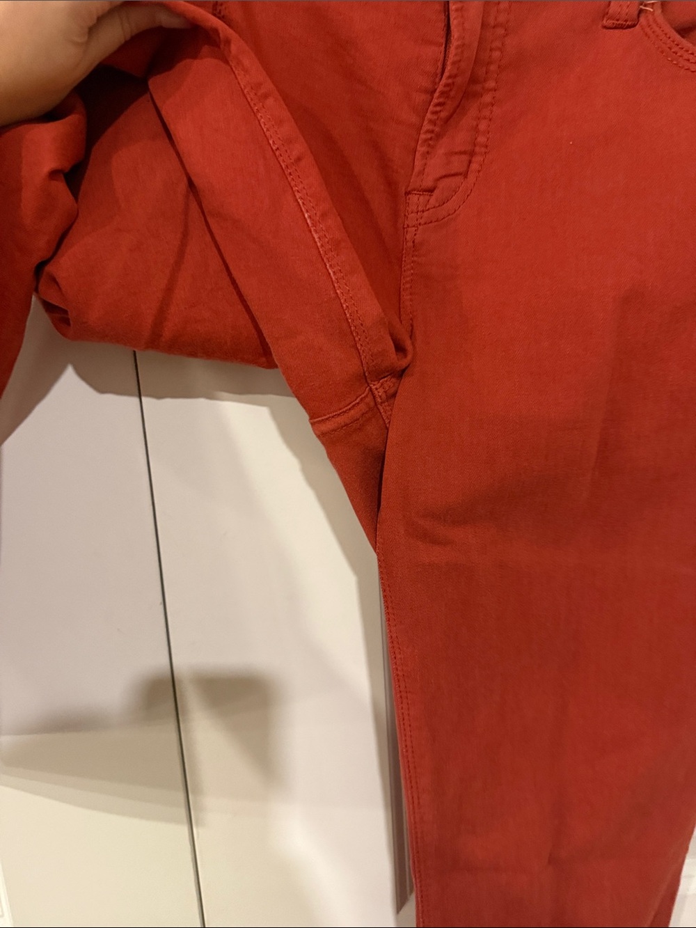 STYLUS Red Skinny Jeans - Picture 6 of 15